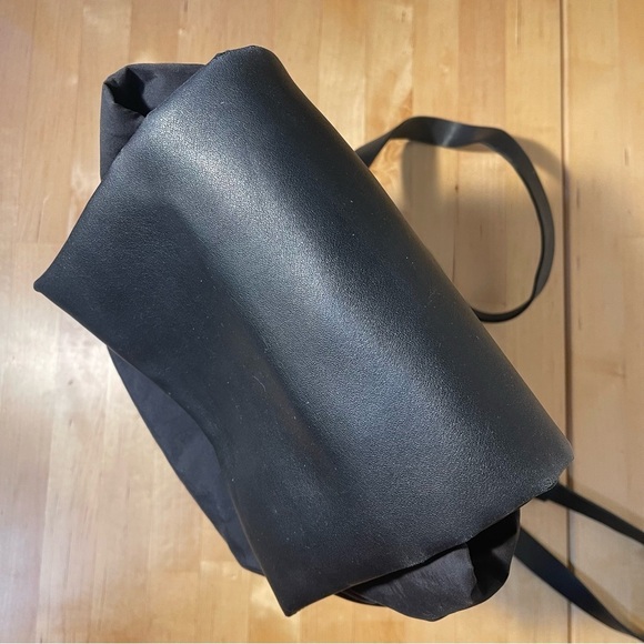 City DKNY small Tilly backpack leather and fabric